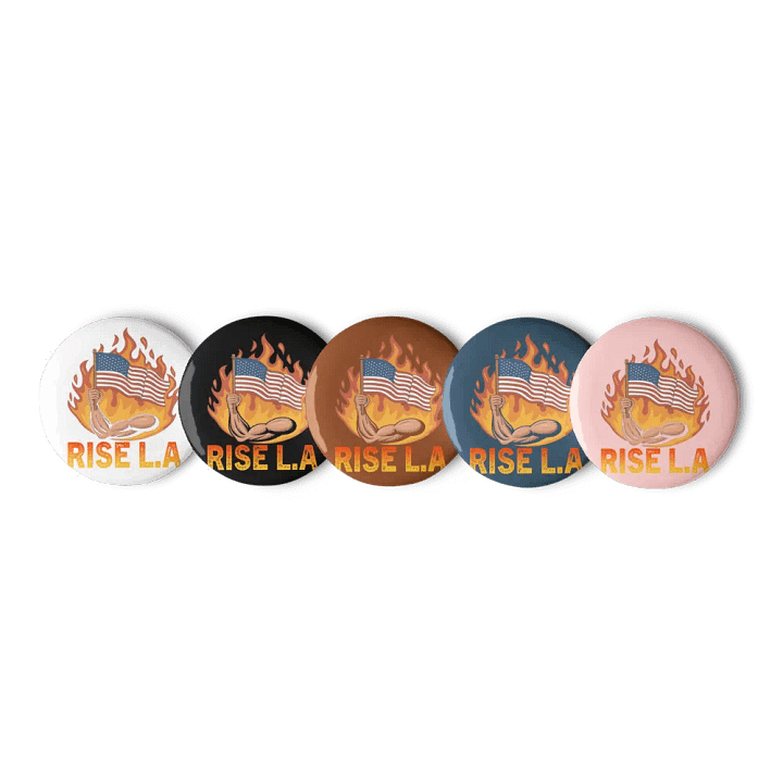 Rise LA Pin – Show Your Solidarity product image (2)