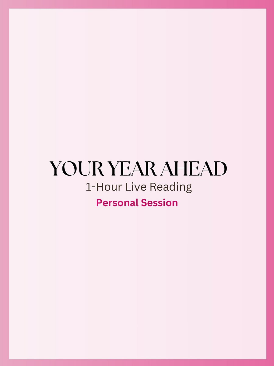 Your Year Ahead | 1-Hour Live Solar Return Reading product image (1)