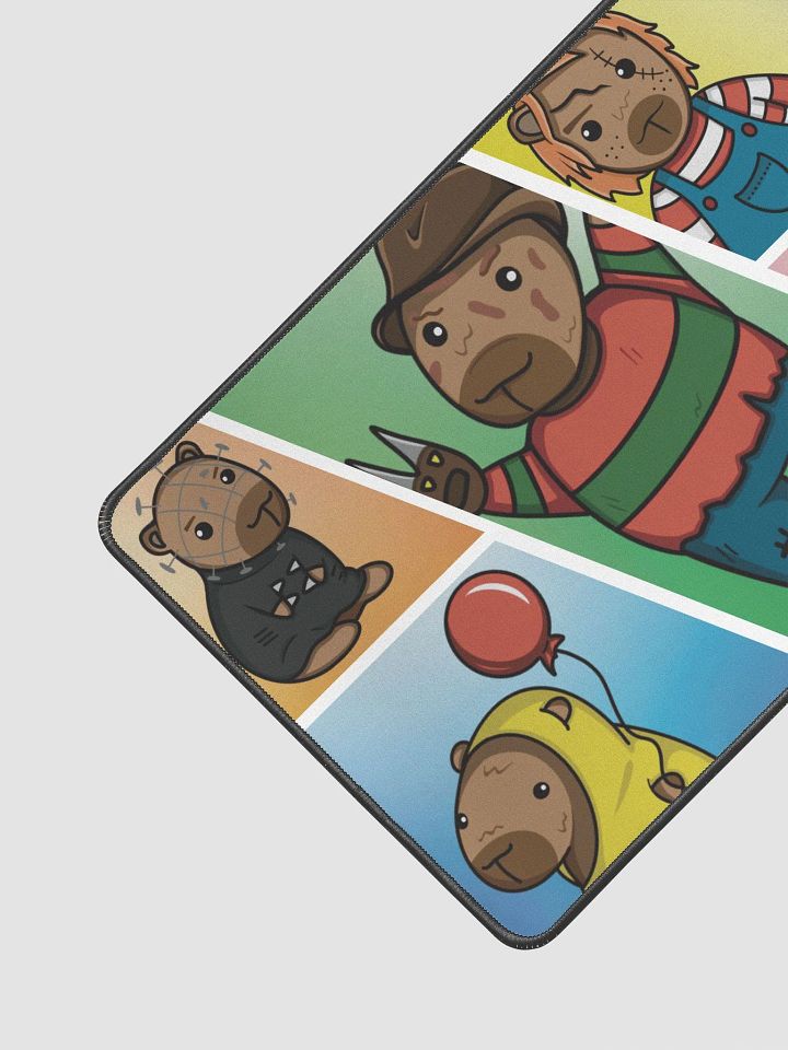 Capy Crew 12x18 Desk Mat product image (2)
