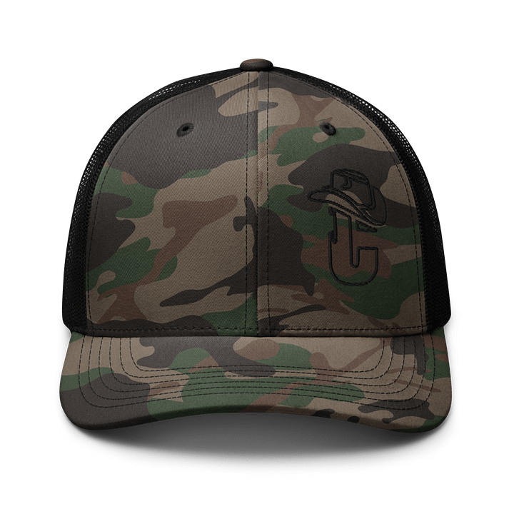 Logo Outline Camo Hat product image (1)