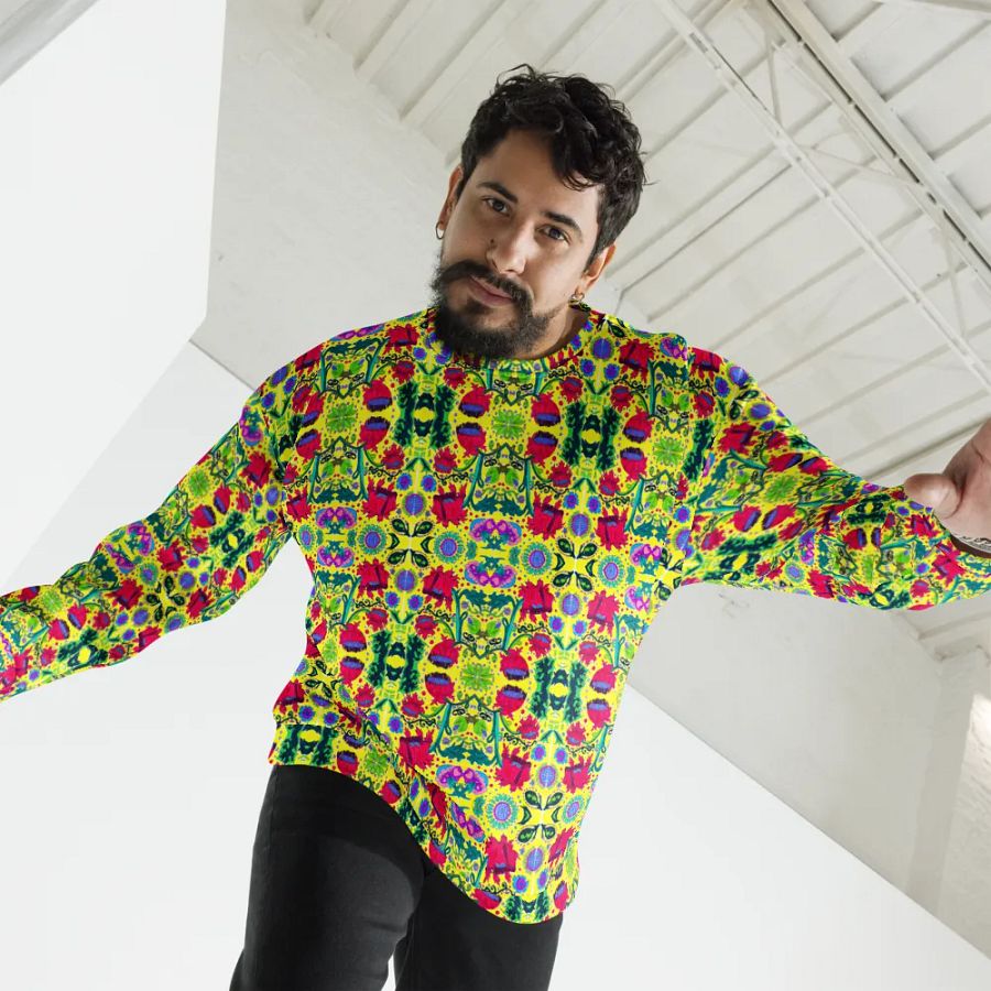 Abstract Poppy Flowers Unisex Sweatshirt product image (5)