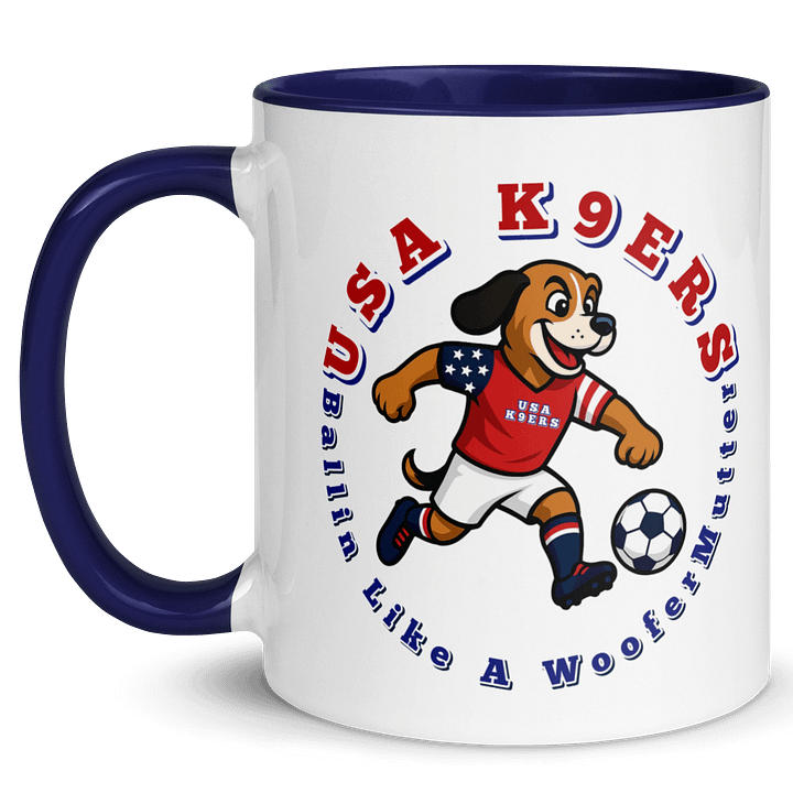 Beagle USA K9ERS Soccer Mug product image (1)