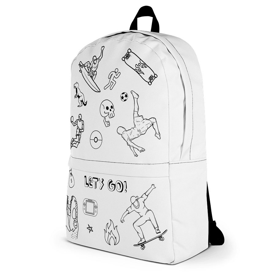 Conor Backpack - White product image (3)