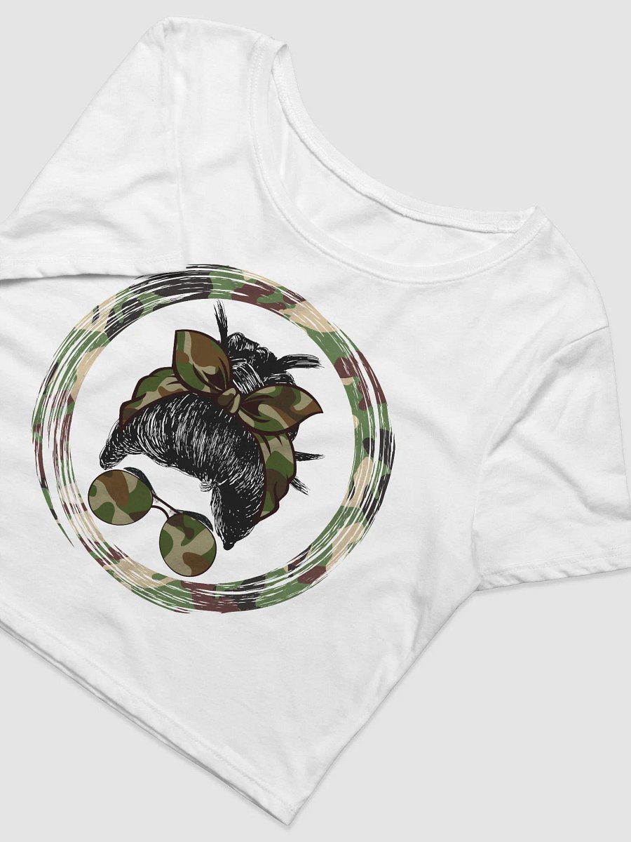Camouflage Chic Crop Tee product image (3)