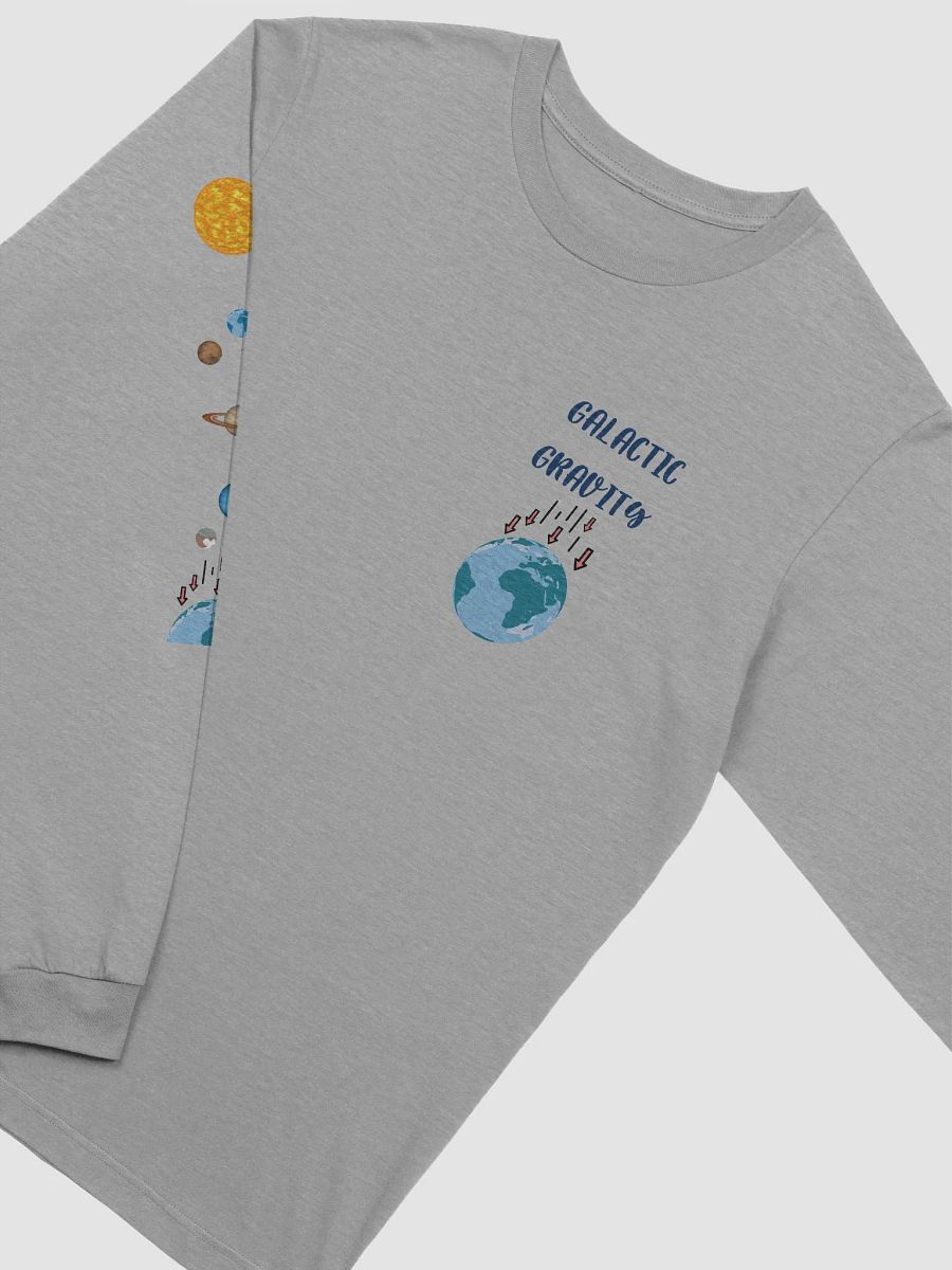 Galactic Gravity Solar System Zodiac Oversized Comfort Colors Long Sleeve Tee product image (17)