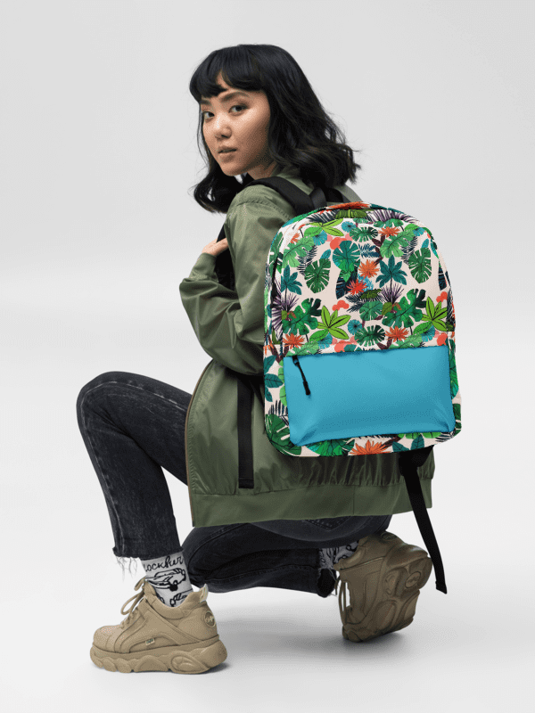 tropical backpack product image (2)