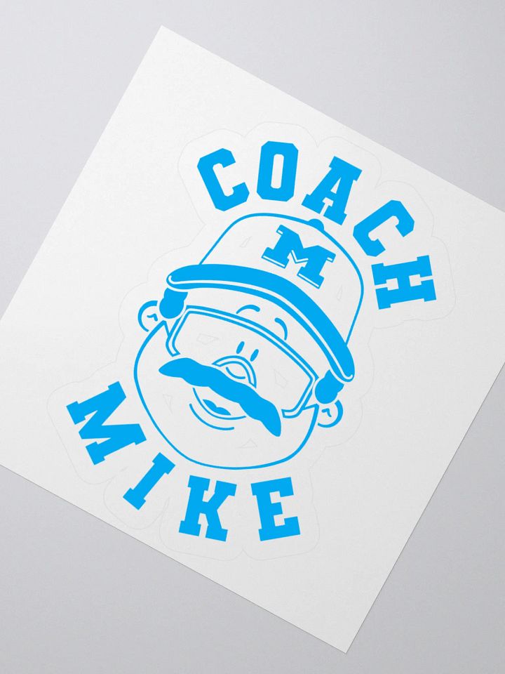 Coach Mike Sticker - Blue product image (2)