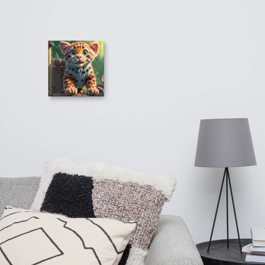 Endangered Species - Mexico - Jaguar Canvas Art product image (10)