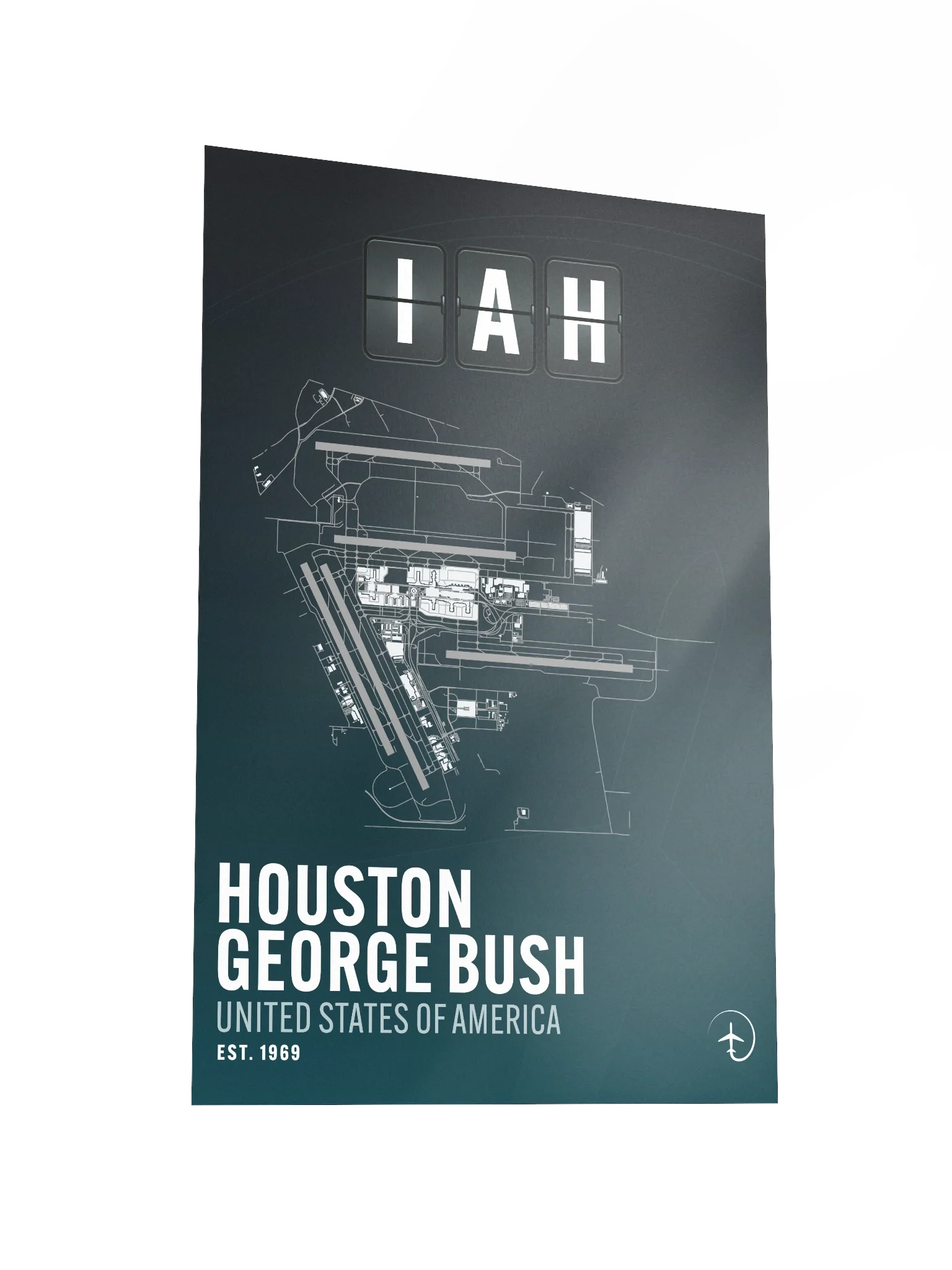 Houston IAH Poster product image (3)