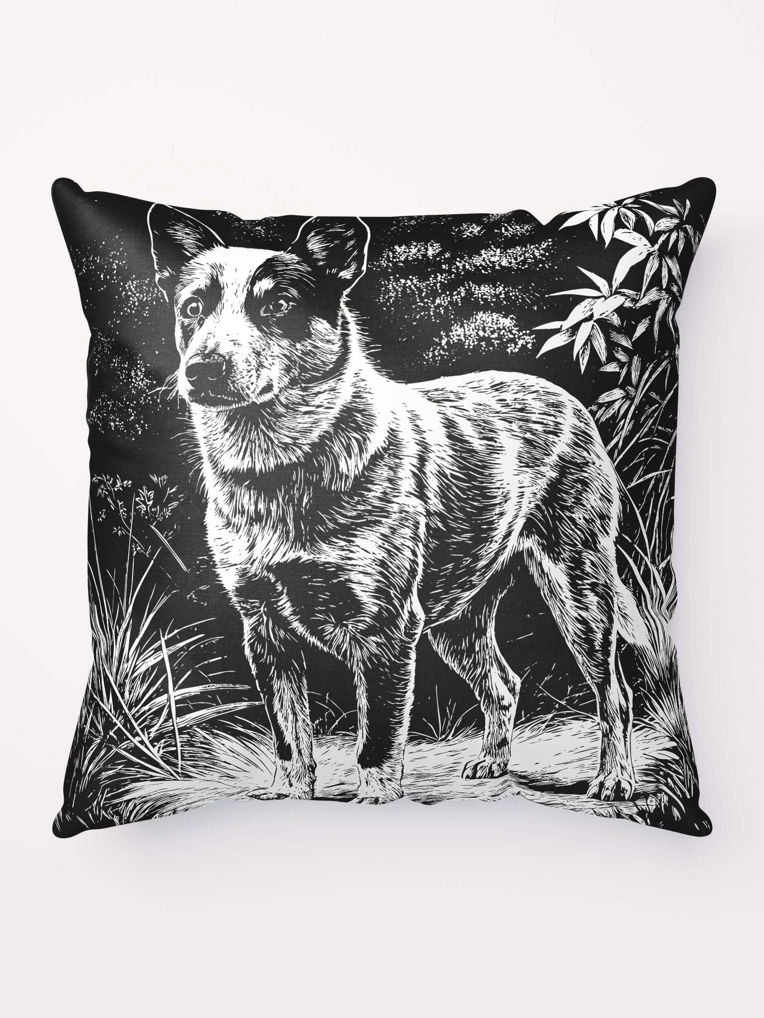Australian Cattle Dog Throw Pillow product image (1)
