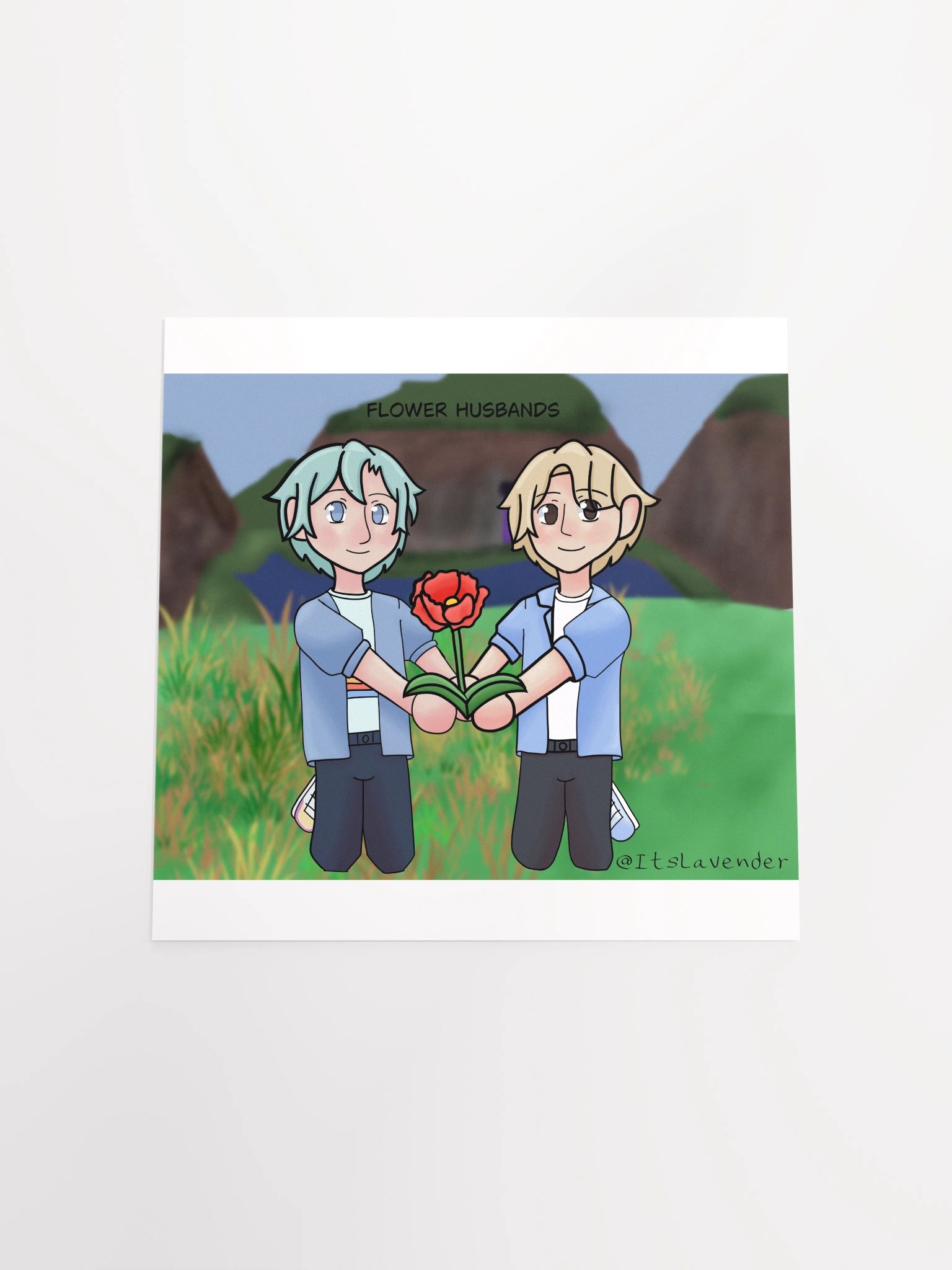 Flower Husbands Print product image (4)