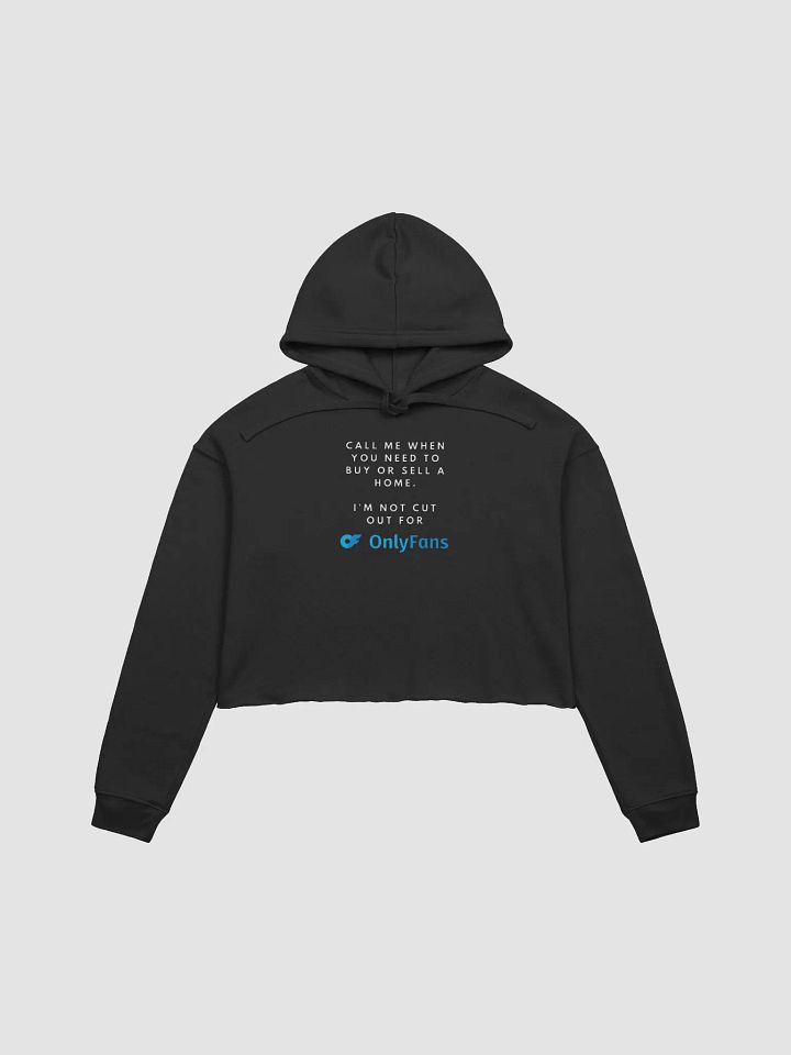 W- OnlyFans Crop Hoodie product image (1)