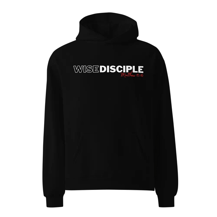 Wise Disciple (Black Hoodie) product image (1)