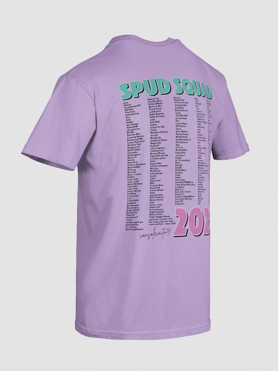spud squad 2025 tee (dark text) product image (10)