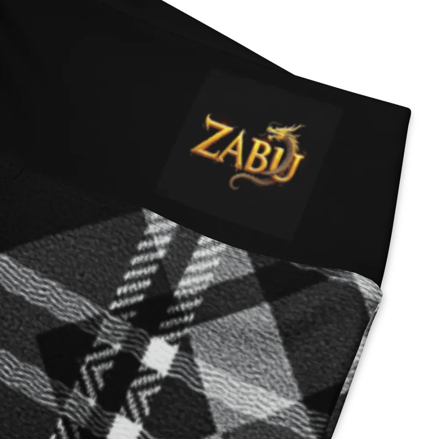 Zabu Checkered Plaid Flare Leggings product image (9)