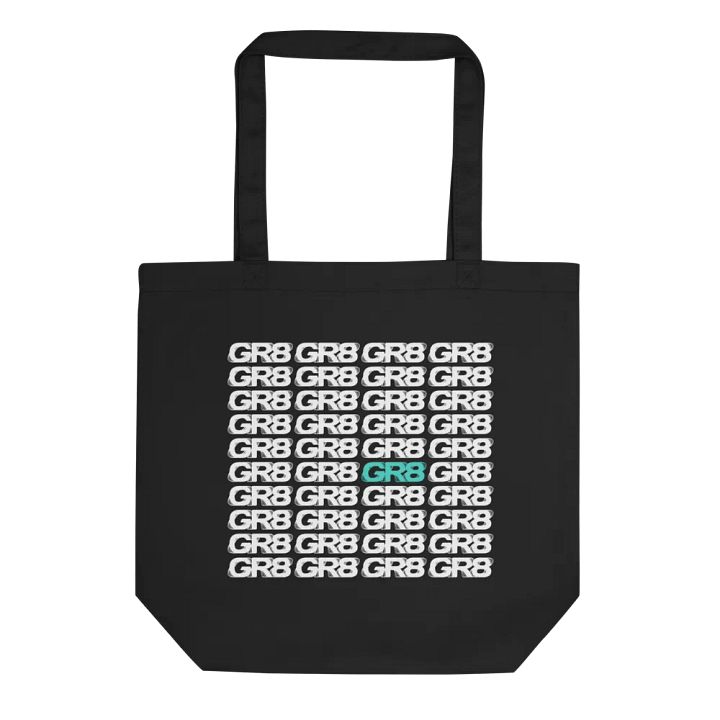 GR8 Patterned Organic Tote Bag product image (1)
