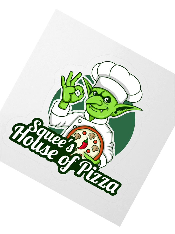Squee’s House of Pizza Kiss-Cut Stickers product image (2)
