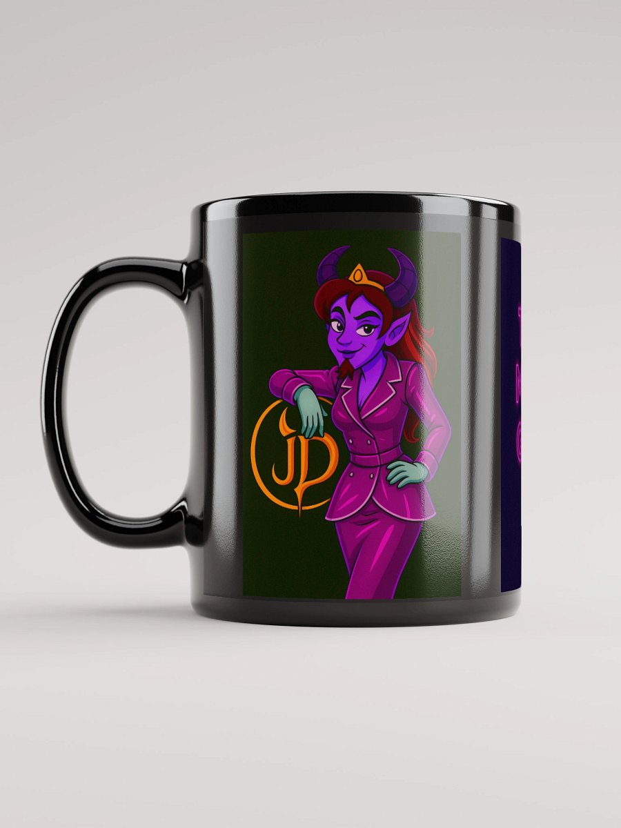 Too Much? Good. Mug – Jaz the Glam Demonette | Funny Queer Attitude Coffee Cup product image (6)