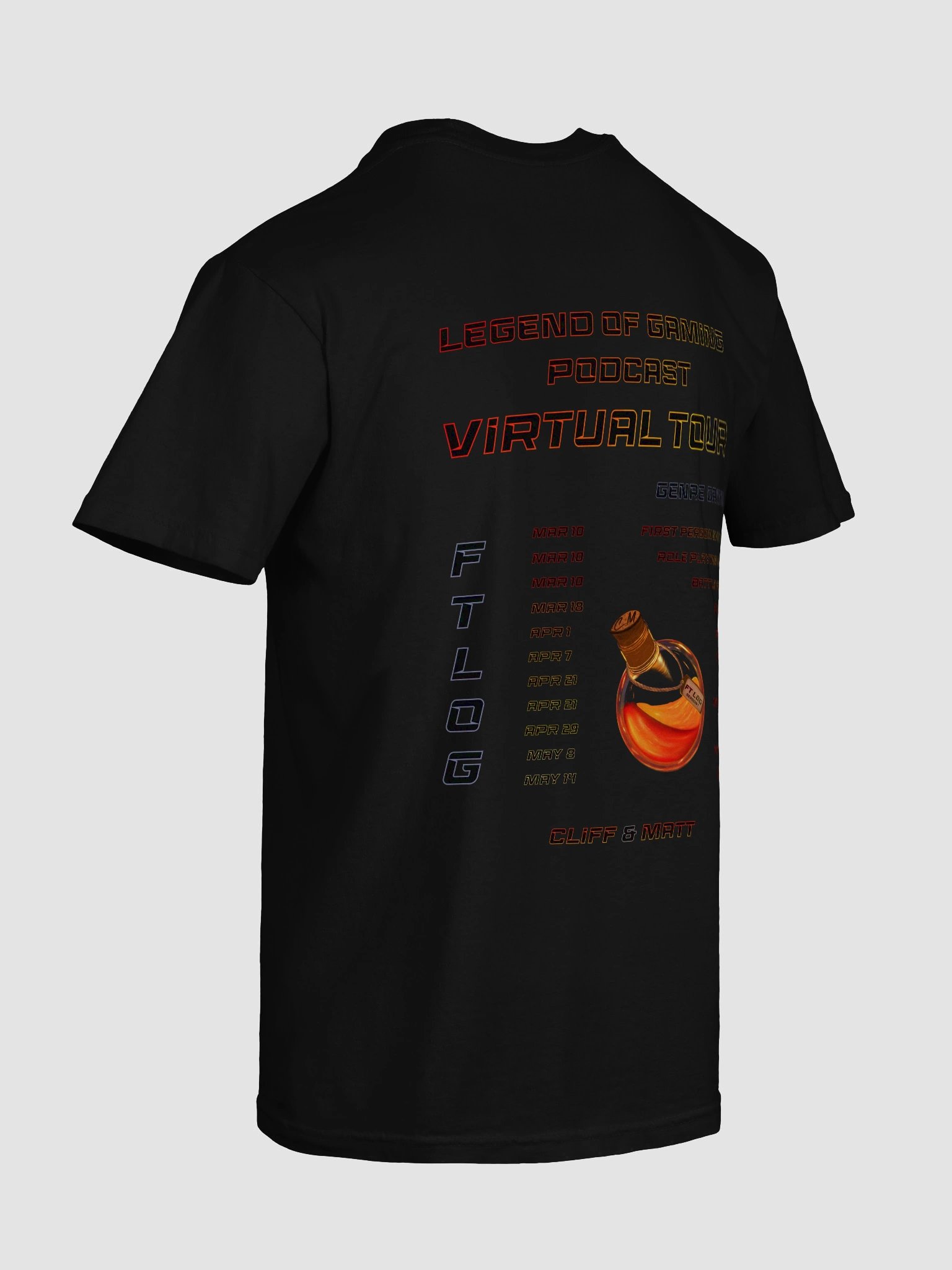 Legend of Gaming Virtual Tour T-Shirt product image (62)