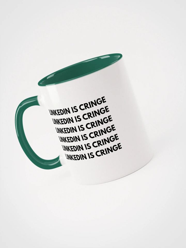 LINKEDIN IS CRINGE Mug product image (2)