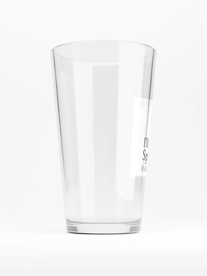 Pint Glass - I'll Probably Spill This product image (2)