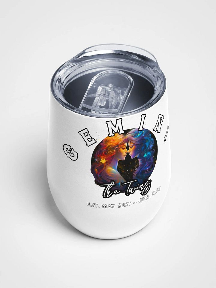 Gemini - Zodiac Wine Tumbler product image (2)