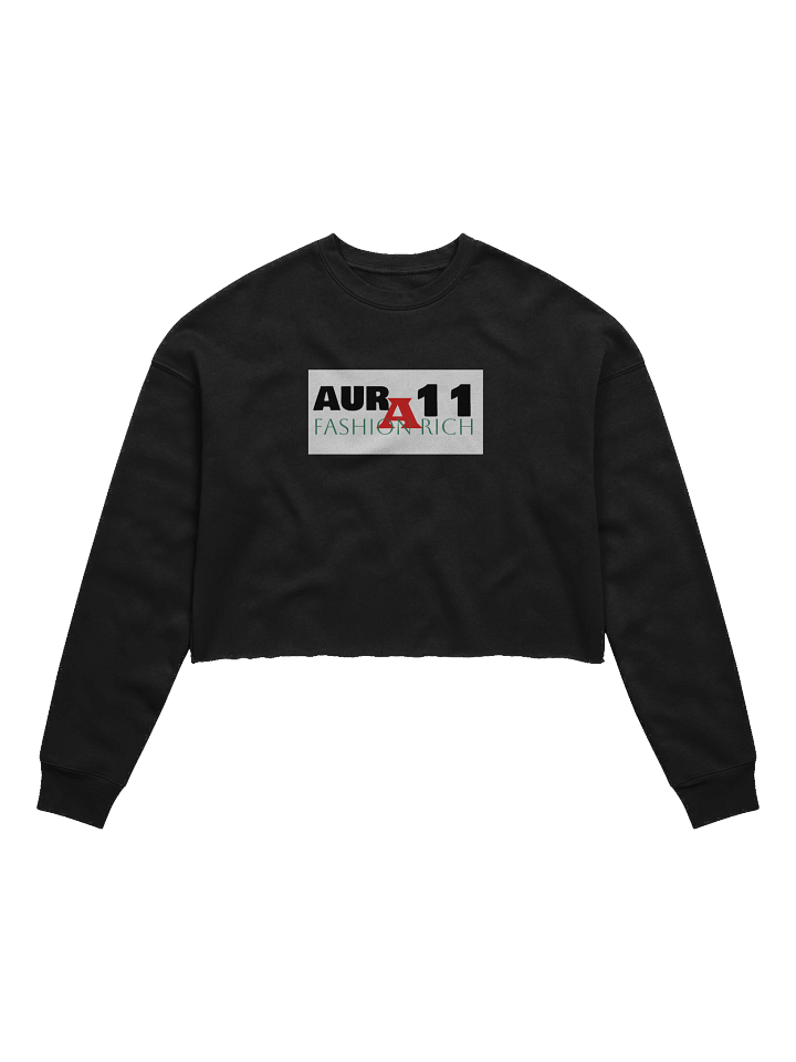 AURA 11 FASHION RICH Women's Crop Sweatshirt product image (1)