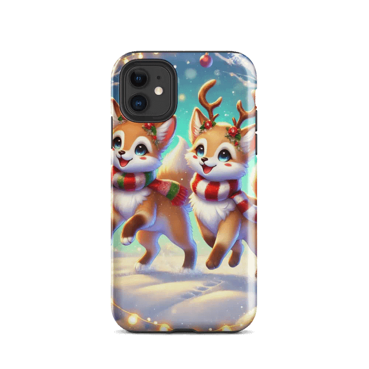 Festive Fox Friends iPhone Tough Case – Holiday Spirit product image (24)