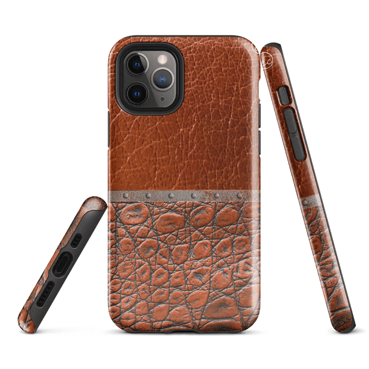 Rugged Leather iPhone® Defender product image (1)