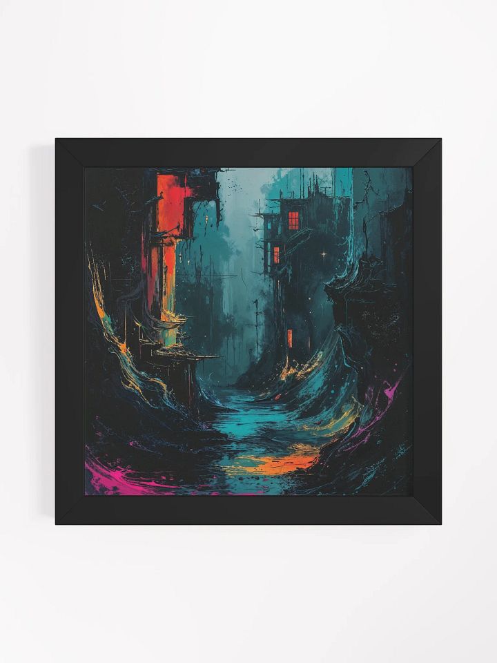 Chromavoid Alley Framed Print product image (5)