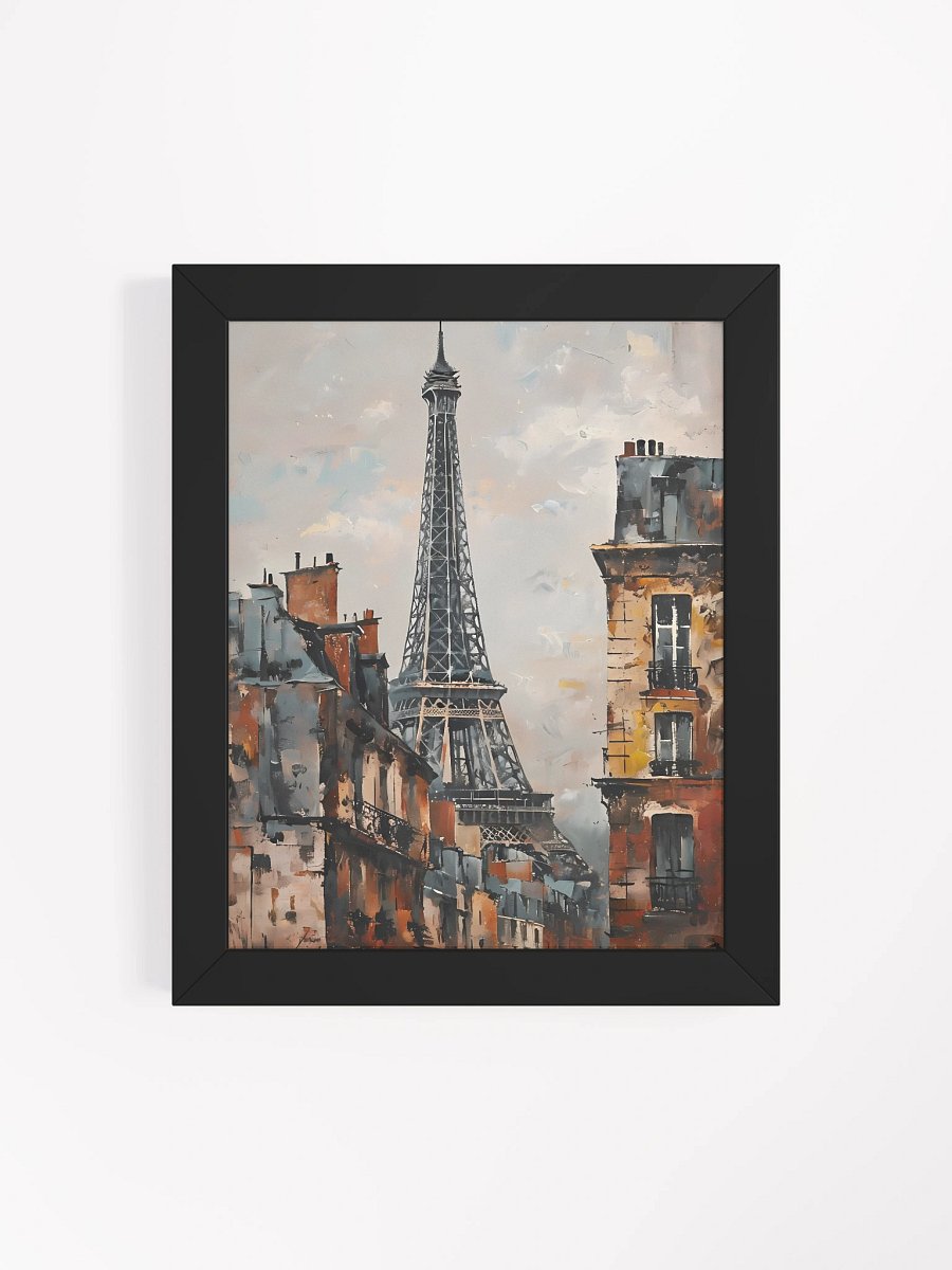 Eiffel Tower Cityscape Framed Poster product image (5)