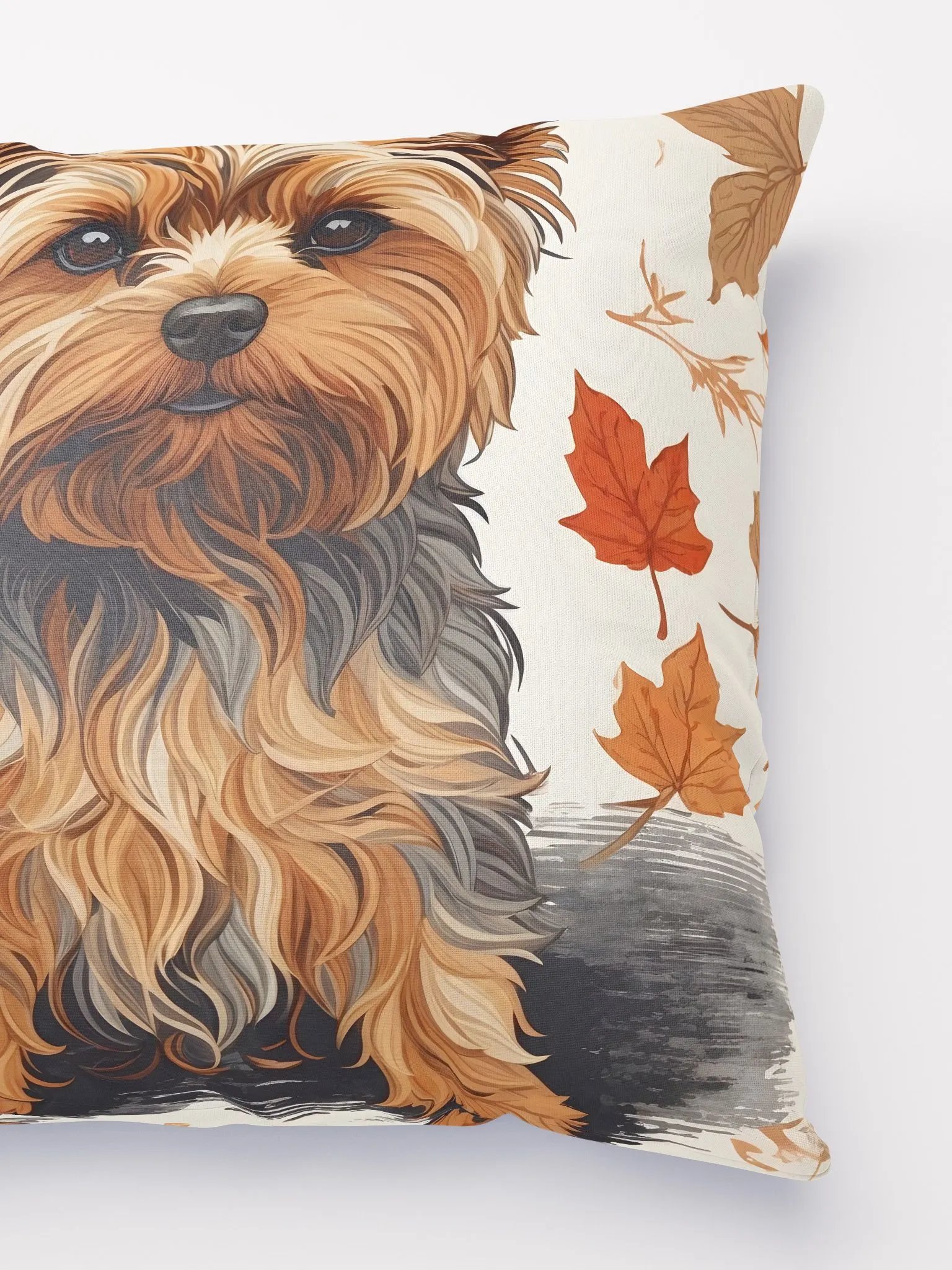 Autumn Yorkie: Embraced by the Fall product image (3)