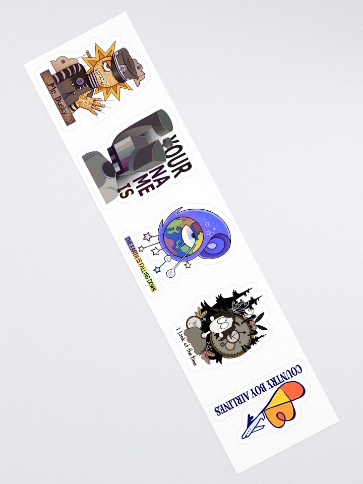 The Vision Is Dead Sticker Set product image (2)