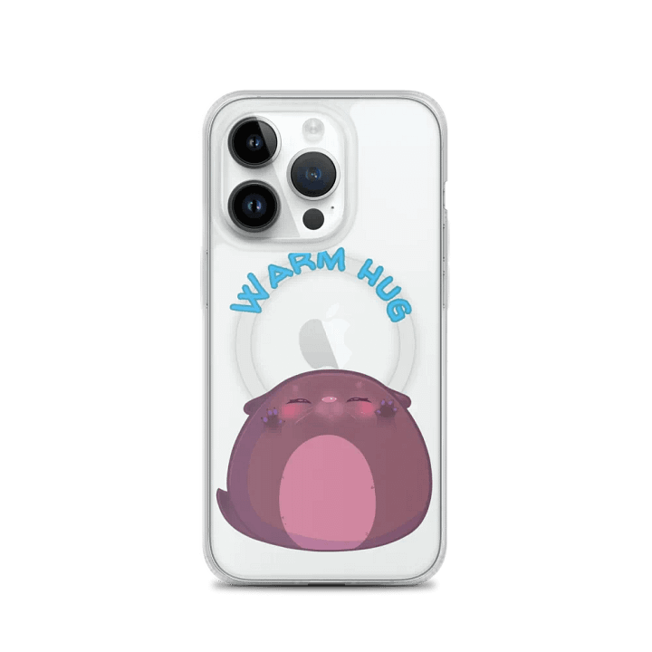 Chubby Otter 'Warm Hug' iPhone® Clear Case product image (2)