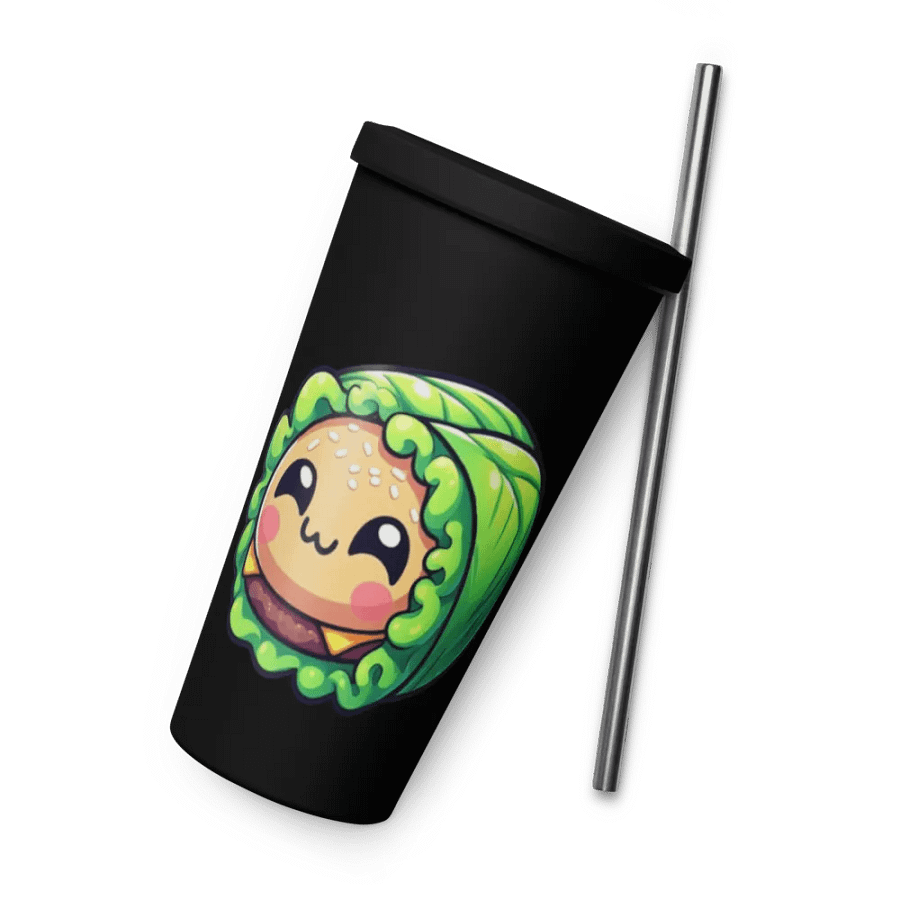 Whimsical Burger Buddy Insulated Tumbler product image (4)