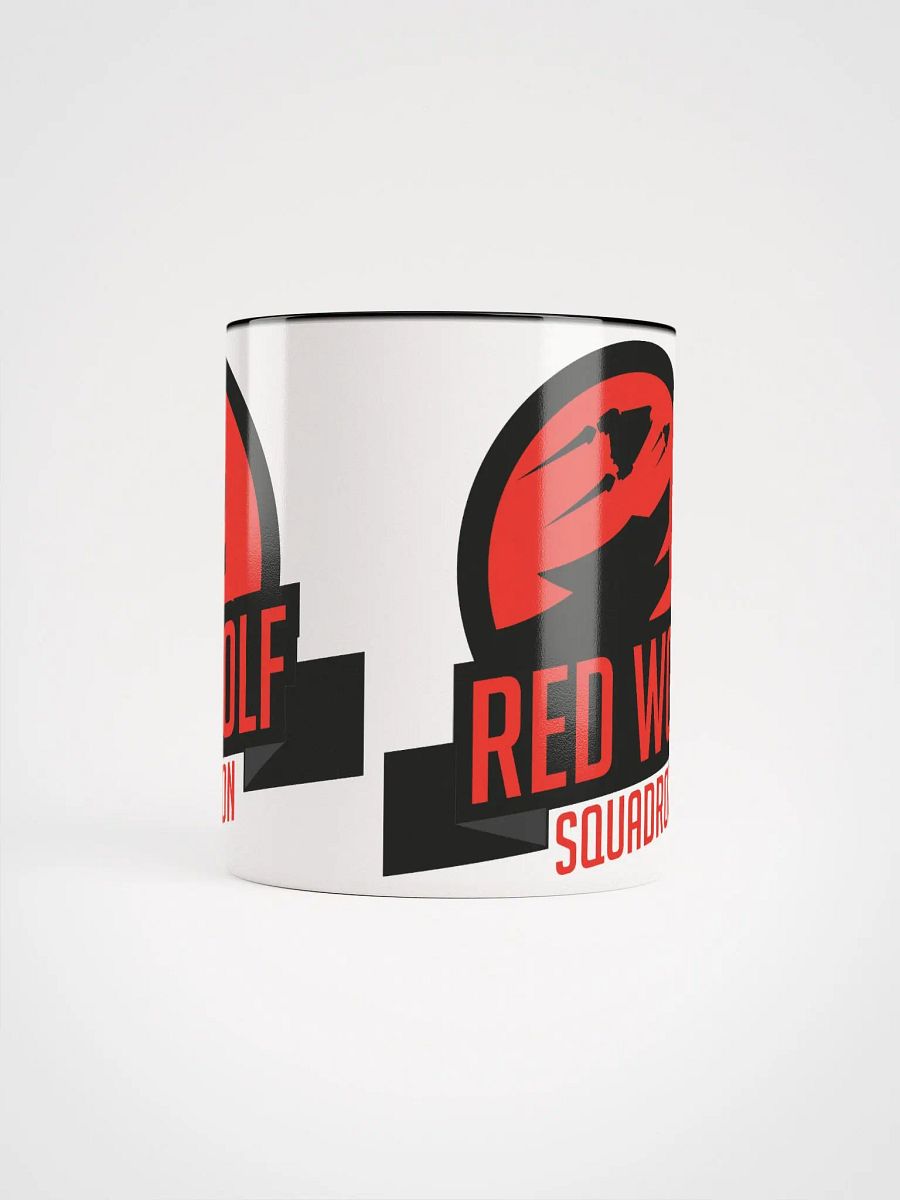 Red Wolf Squadron Accent Mug product image (5)