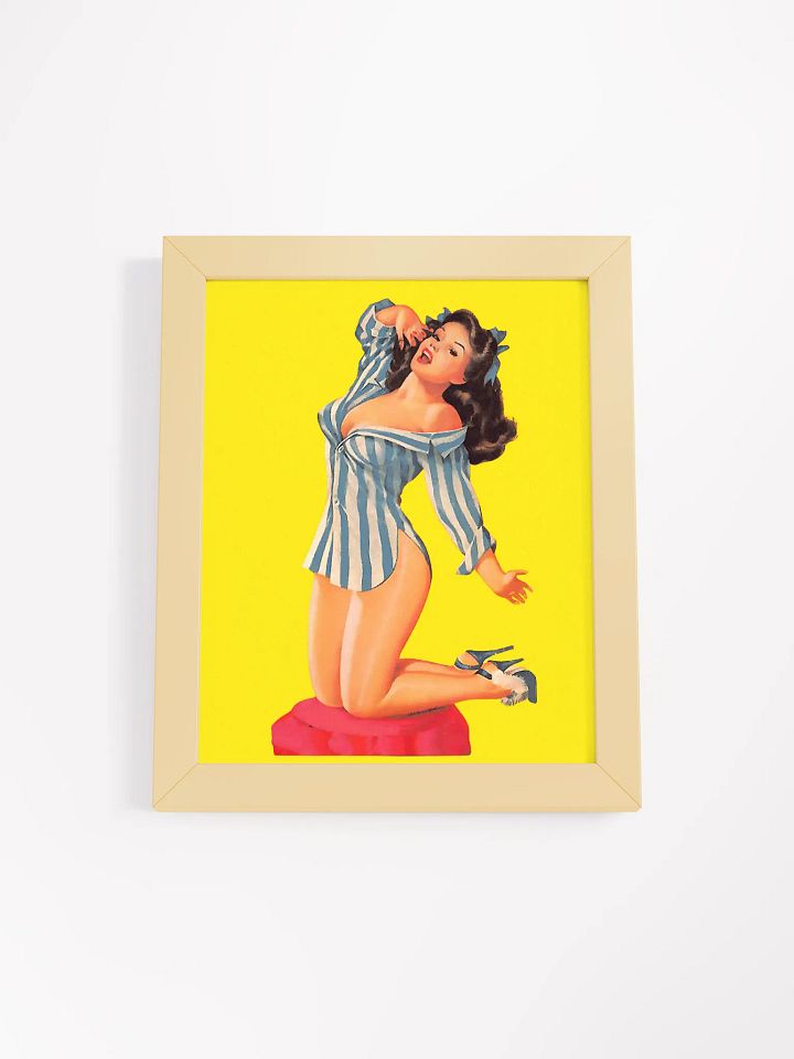 Sultry curves Pin-up Art product image (9)