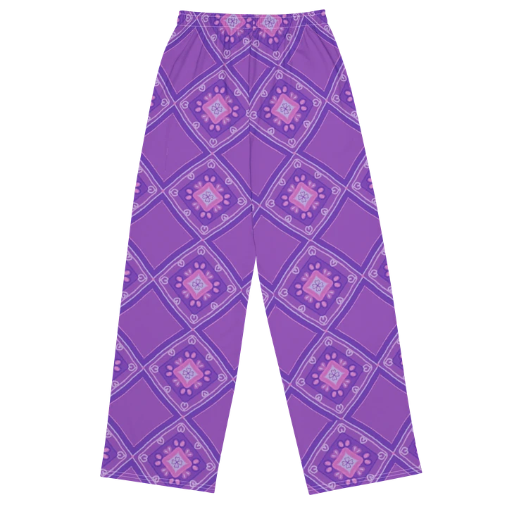 Light Purple Wide-Leg Pants product image (1)