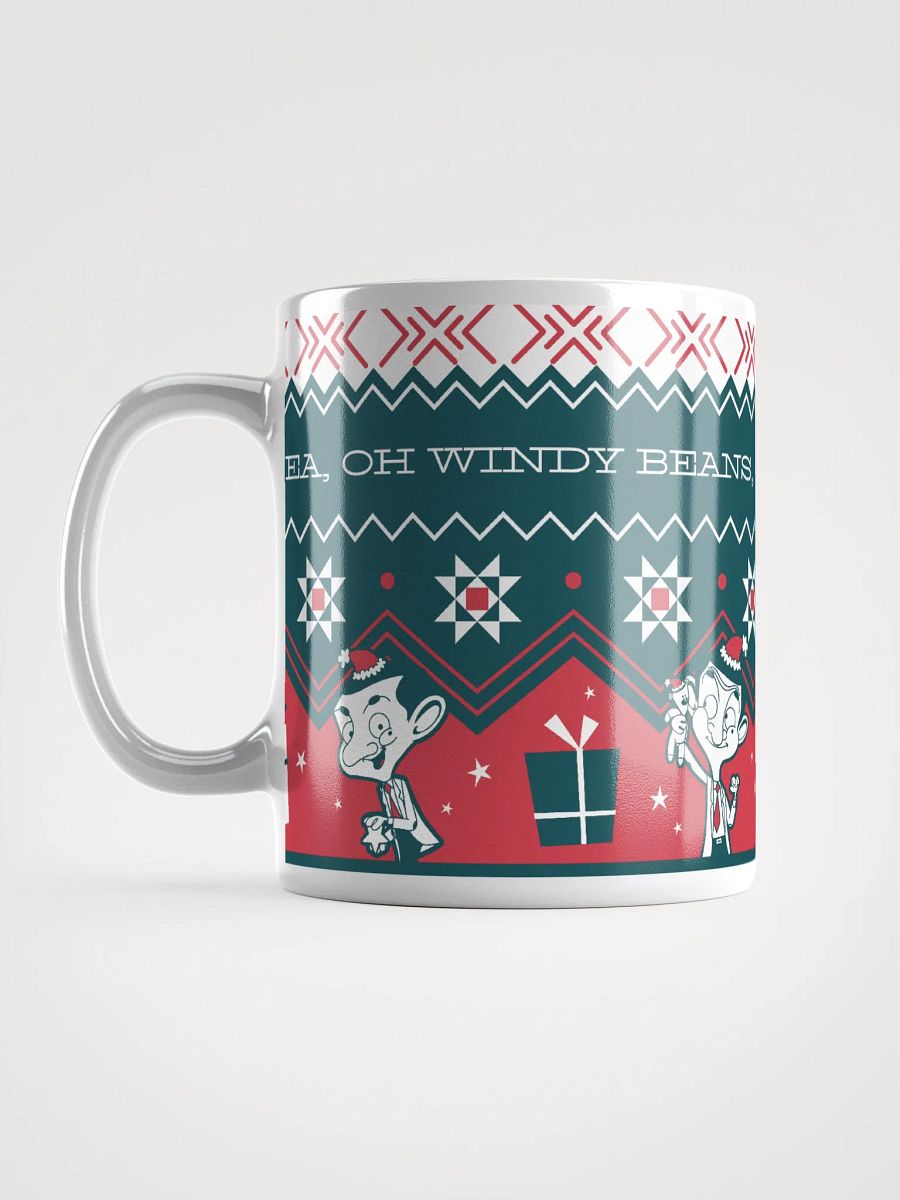 Windy me! Mr.Bean Xmas mug product image (6)