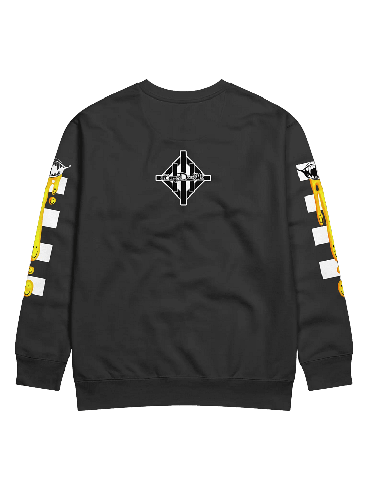 Surreal Smiley Drip Premium Sweatshirt product image (2)