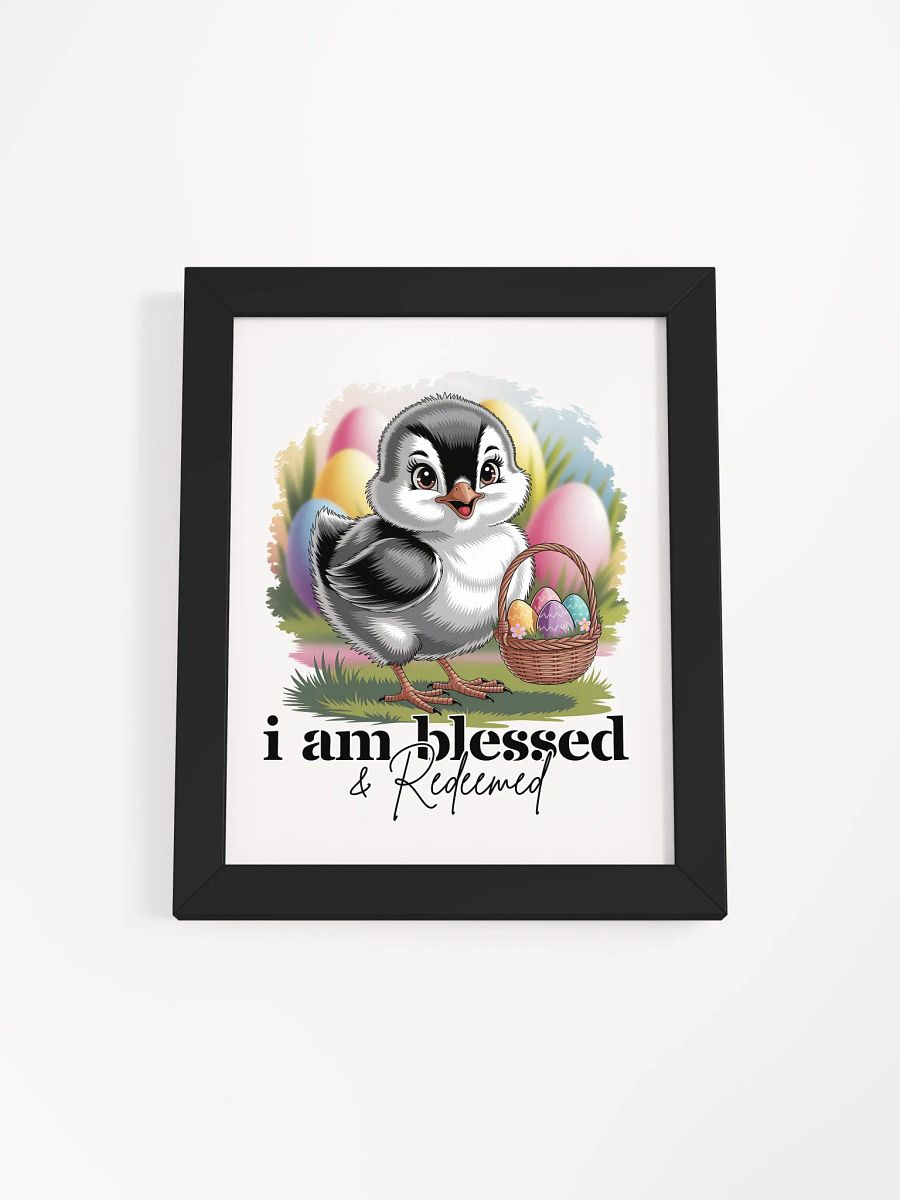 I am Blessed and Redeemed Framed Wall Art product image (2)