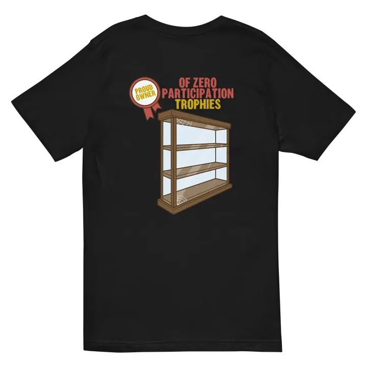 Trophies Black V-Neck T-Shirt product image (1)