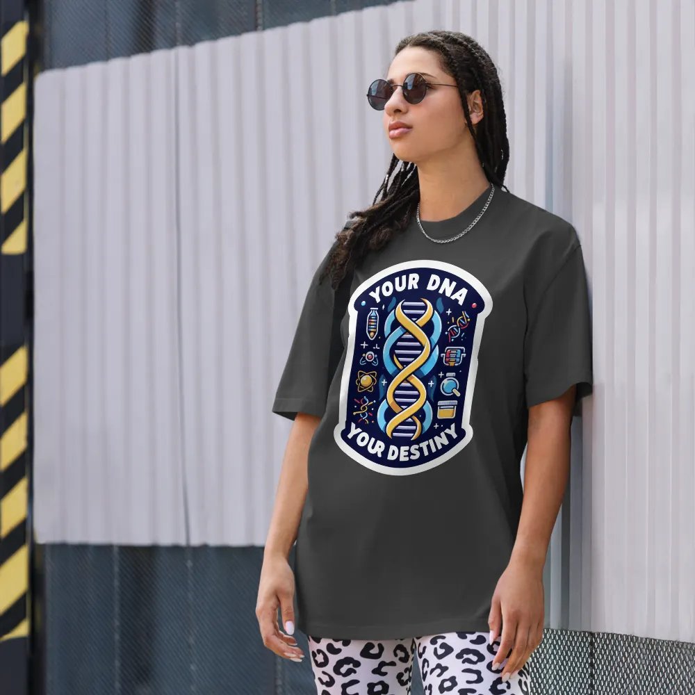 DNA Destiny Graphic Oversized Tee product image (10)