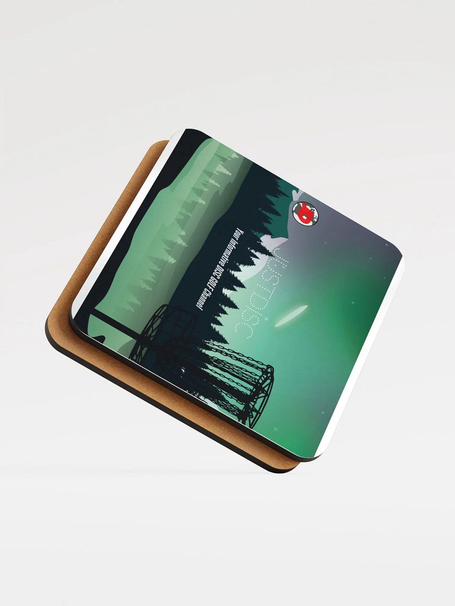 JustDisc - Glossed Cork Coaster product image (5)