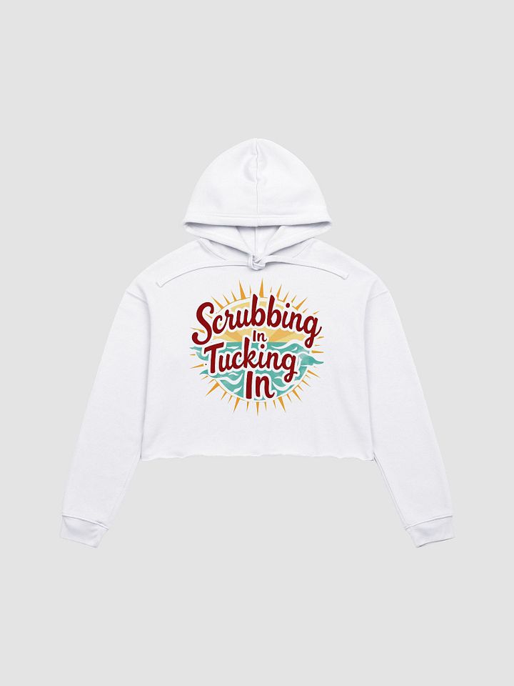 Sunwave Scrubbing Crop Hoodie product image (4)