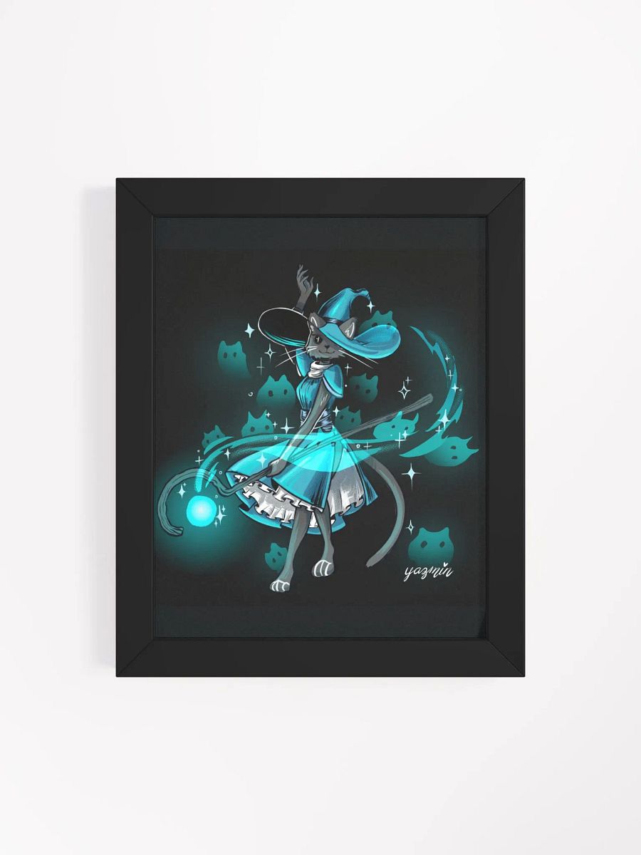 Enchanted Adventures: Cat Witch Art Print product image (4)