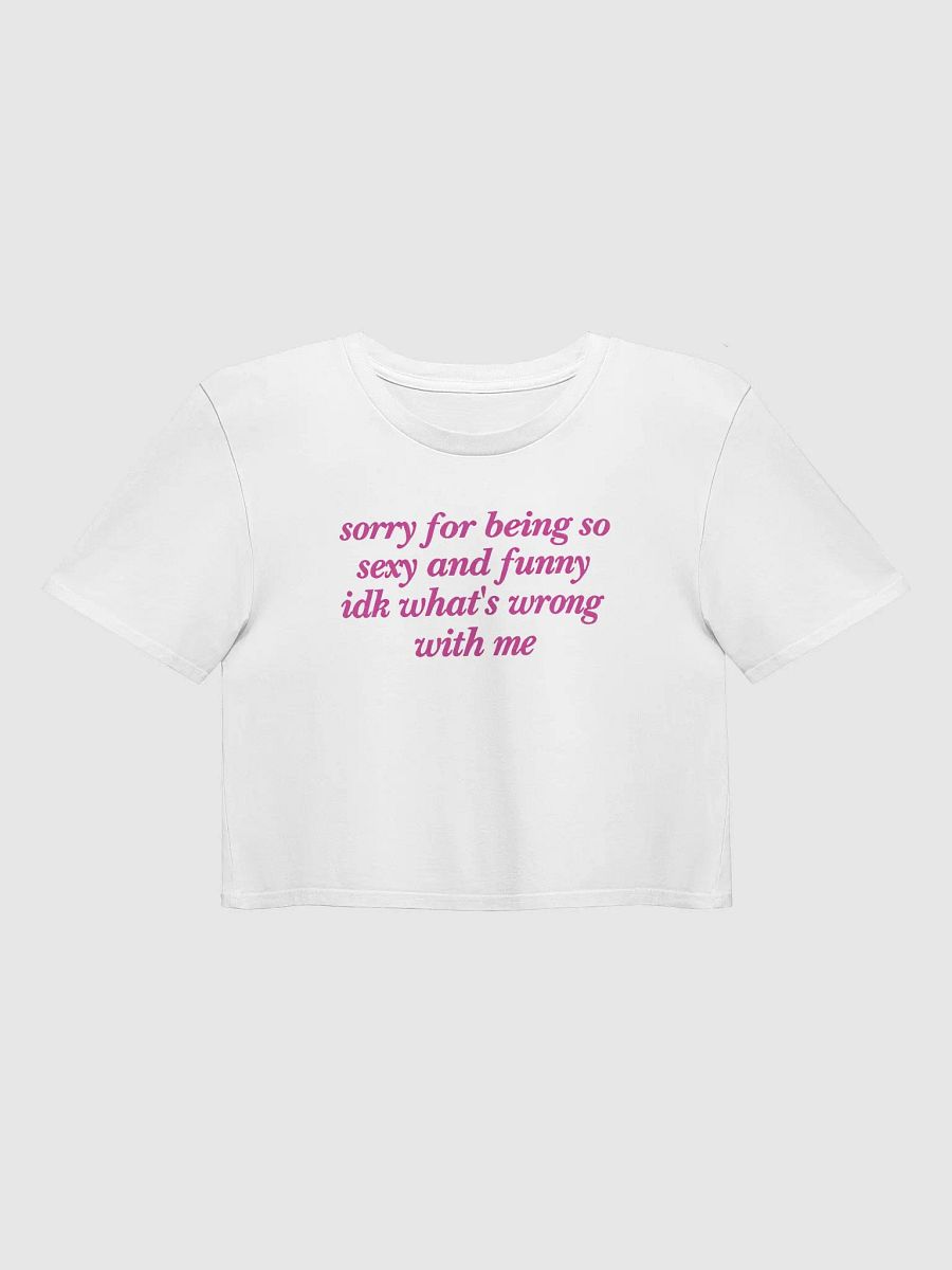 Playful Confidence Cropped T-shirt product image (1)