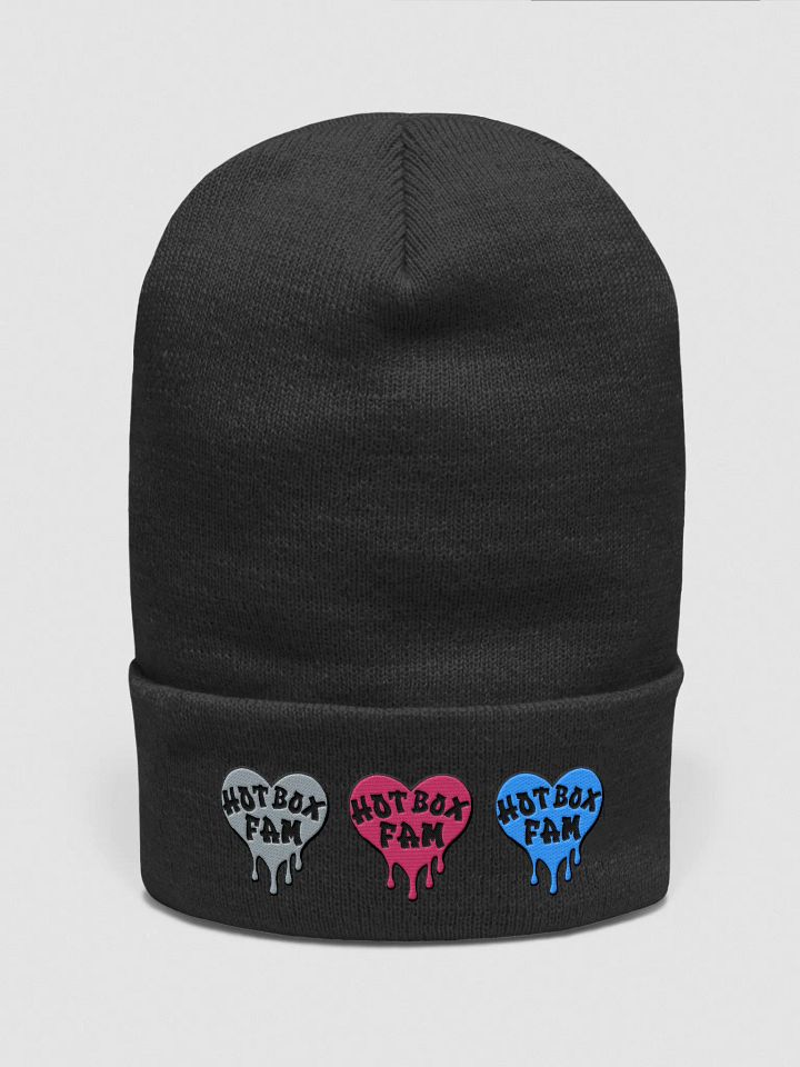 HOT BOX FAM SOLID EMBROIDERY BEANIE product image (9)