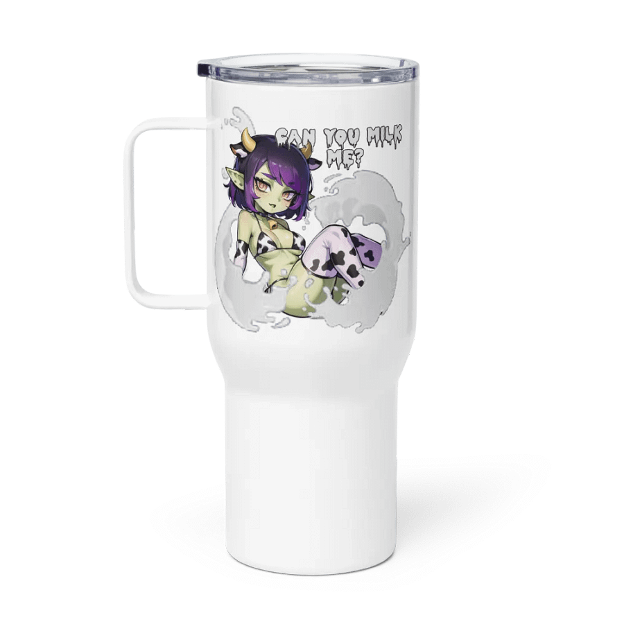 Moo-velous goblin girl Travel Mug with Handle product image (1)