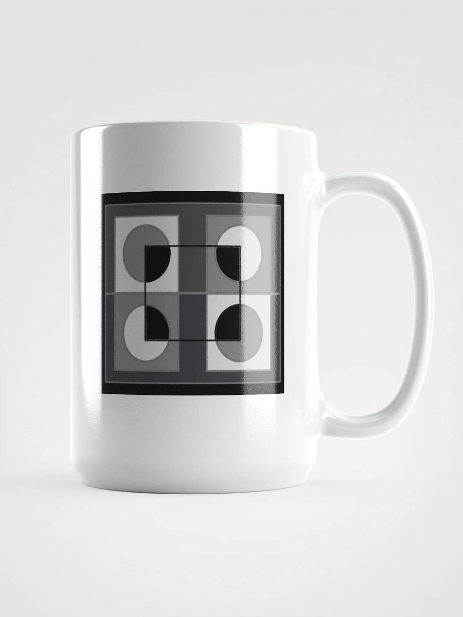 Geometric Circle Grid Mug product image (1)